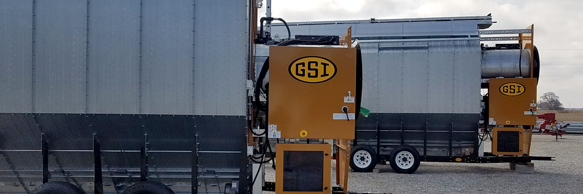 We offer a full line of in bin drying products which promote a high quality grain. Grain Drying